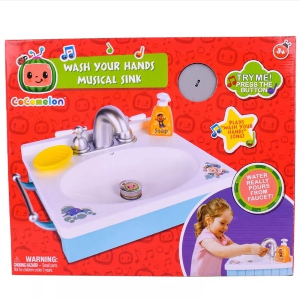 CoComelon Wash Your Hands Musical Sink